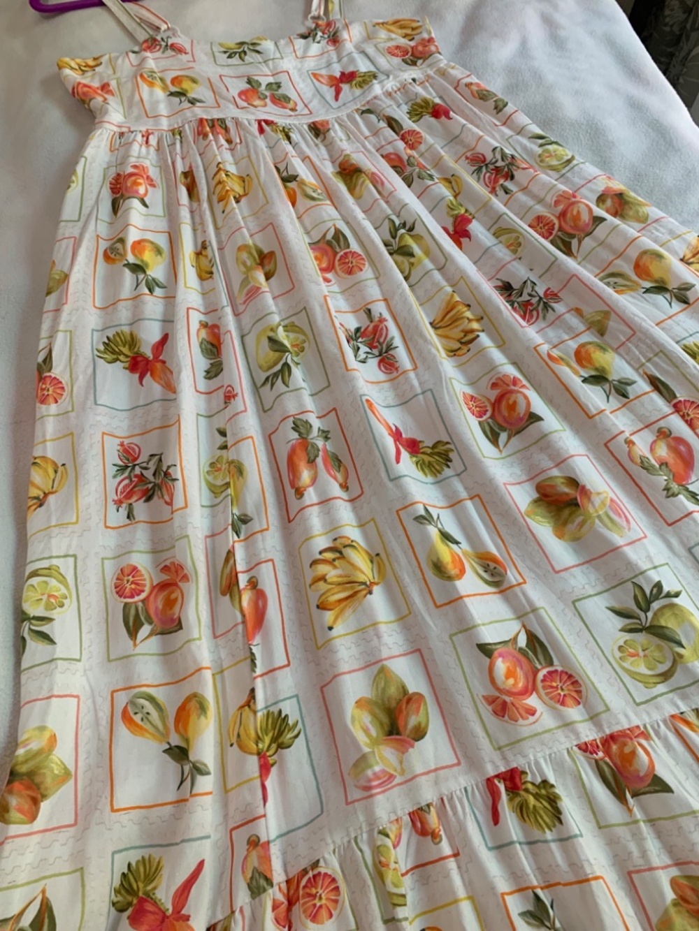 Paper Heart Fruit Maxi Dress - Picture 14 of 15